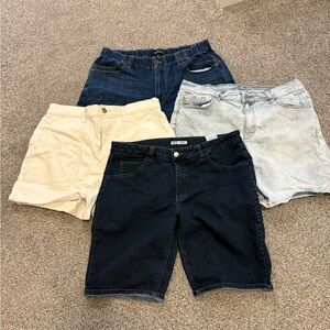 Stylish Women’s Shorts Collection - Black, Blue, Cream, Gray